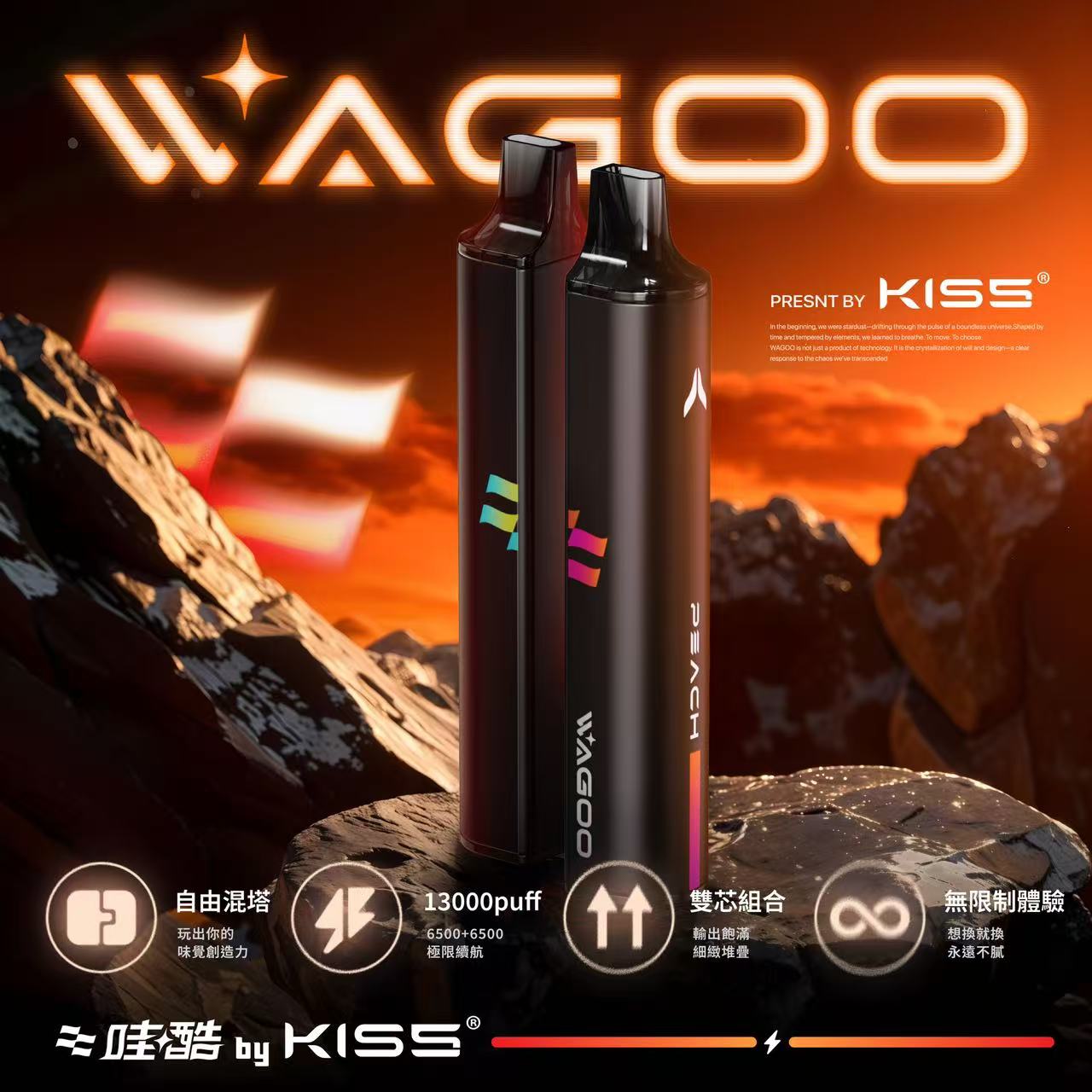 KISS WAGOO 拋棄式 圖片 2